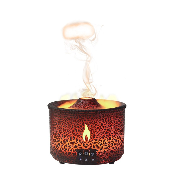 Flame Aromatherapy Humidifier – Remote Control Jellyfish Mist Diffuser