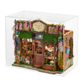 DIY Fairy-tale Wooden Wonderhouse – Miniature Bookend & Bookshelf Décor Kit