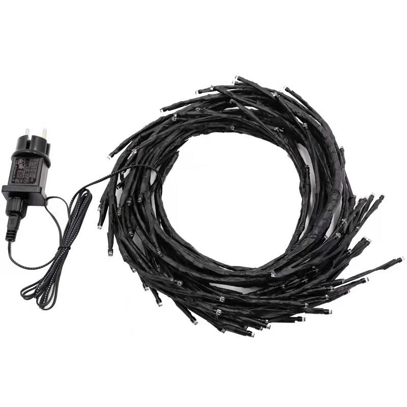 LED Rattan Twig Light String – Warm White Fairy Lights for Christmas & Home Decor
