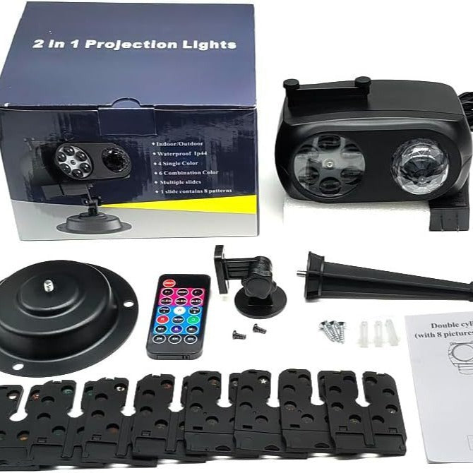 LED Christmas Projection Lights – Outdoor Waterproof Lawn & Garden Atmosphere Lights