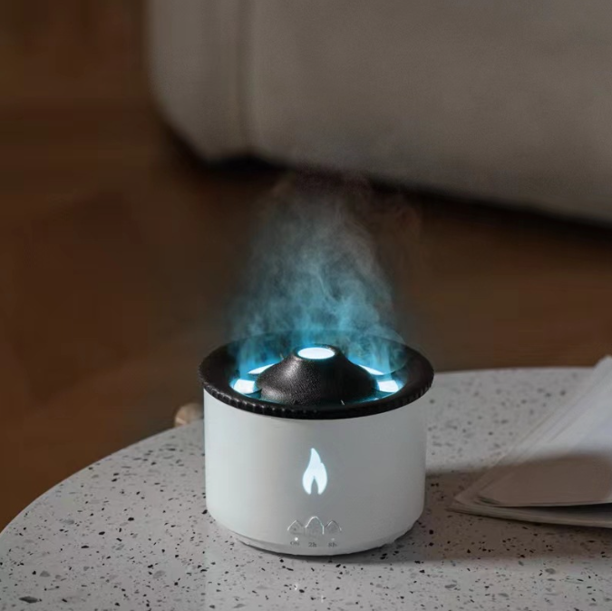 Flame Aromatherapy Humidifier – Remote Control Jellyfish Mist Diffuser