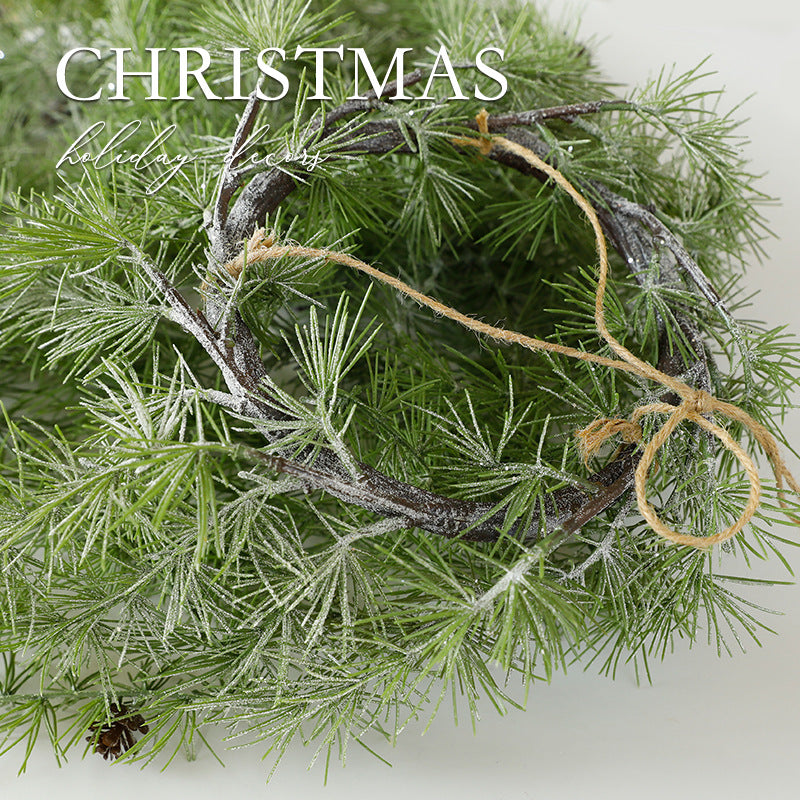 Faux Green Vine Hanging Basket – Christmas Decoration Hanging Ornament