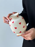 Hand-Painted Ceramic Vase – Artisan Home Décor