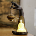 Bergamot Hanging Ball Back Flow Incense Burner Hanging Stove Creative Plate Incense Household Incense Aromatherapy Stove Night Light Ornaments
