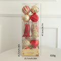 Christmas Hand-Painted Ornament Ball Set – Festive Tree Decorations