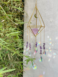 Handmade Rainbow Crystal Suncatcher — Prism Window Sun Catcher