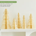 Paper Christmas Tree – Indoor Tabletop Holiday Scene Decoration