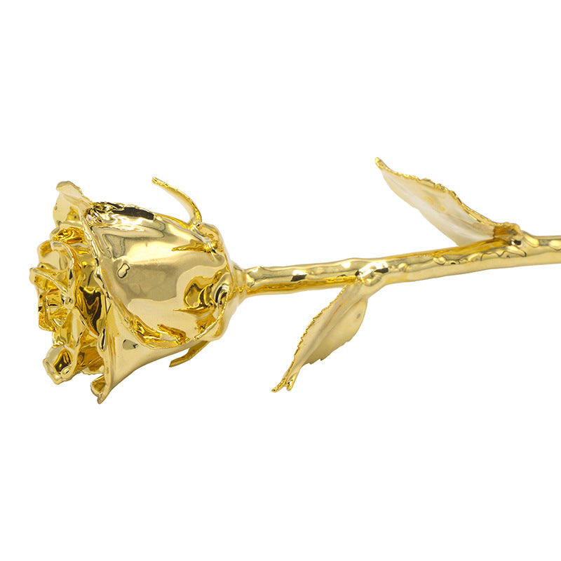 24K Gold Plated Eternal Rose – Luxury Gift for Christmas, Valentine's Day & Birthdays